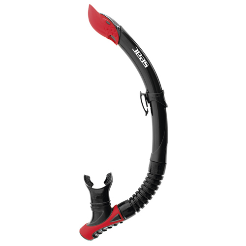 Seac Reverse Snorkel with Anti Splash Top Black/Red