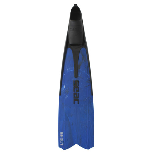 Seac Shout Freediving Fins 43/44 Camo Blue