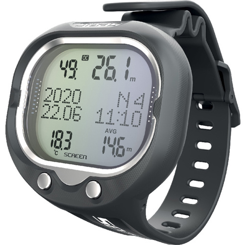 Seac Screen Scuba Wrist Dive Computer Black/White