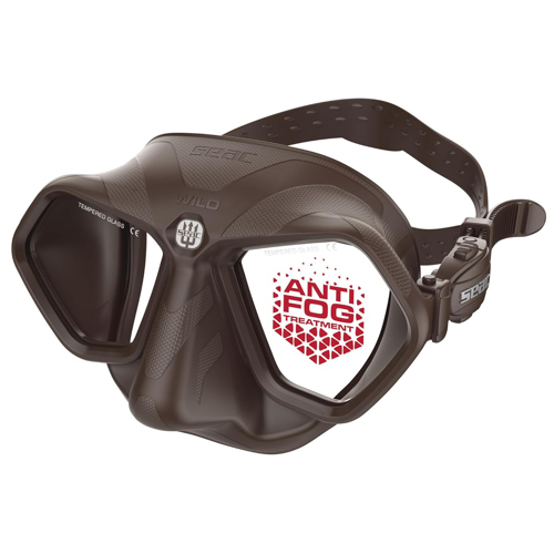 SEAC Wild Freediving Mask Brown