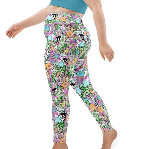 Spacefish Army Candy Octopus Women's Leggings