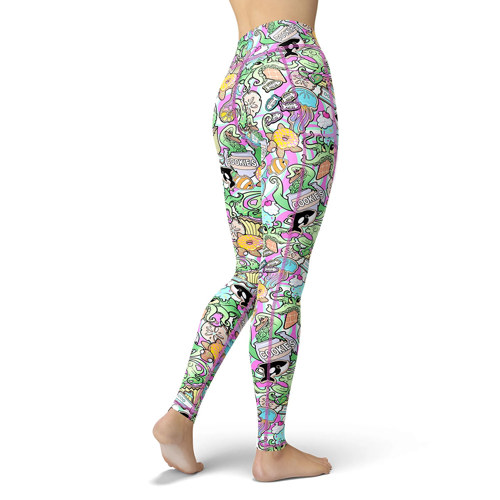 Spacefish Army Candy Octopus Women's Leggings