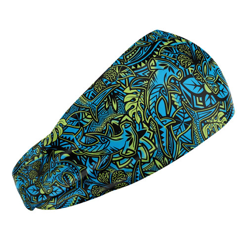 Spacefish Army Hammerhead Hibiscus Headband