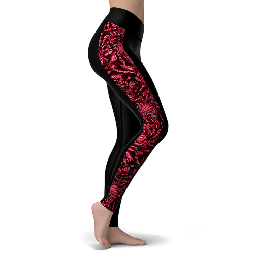 Spacefish Army Lionfish Invasion Womens Leggings