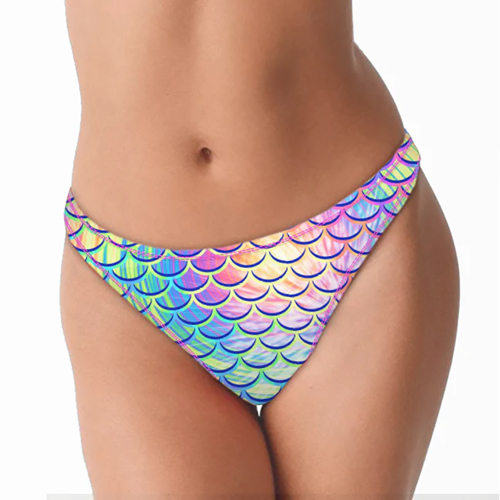 Spacefish Army Psychedelic Mermaid Bikini Bottom