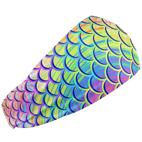 Spacefish Army Eco-Friendly Psychedelic Mermaid Scuba Head Band