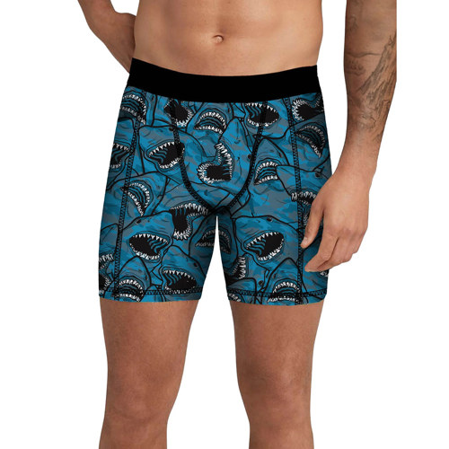 Spacefish Army Shark Camo Men's Shorts