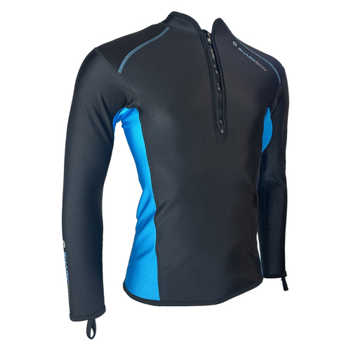 Sharkskin Chillproof Men's Chest Zip Long Sleeve Top