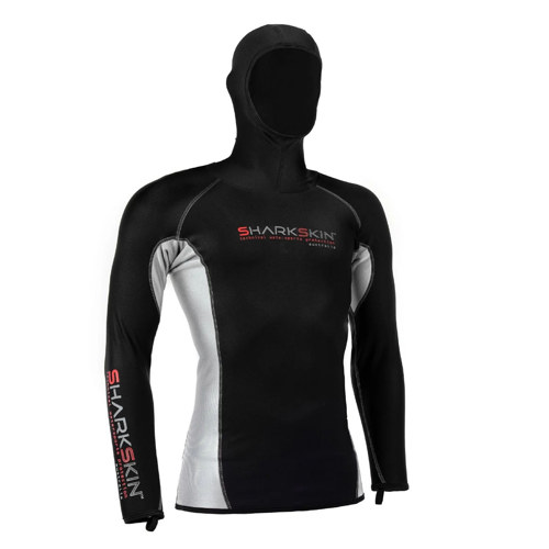 Sharkskin Chillproof Men's Hooded Long Sleeve Top