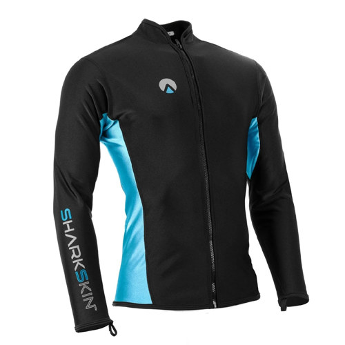 Sharkskin Chillproof Long Sleeve Full Zip Top for Men