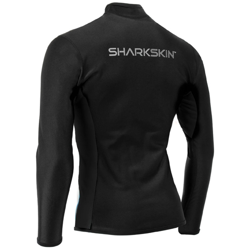 限定お買い得商品 Zip Full Sleeve Long Chillproof Sharkskin Top Scuba - Men for サーフィン・ボディボード