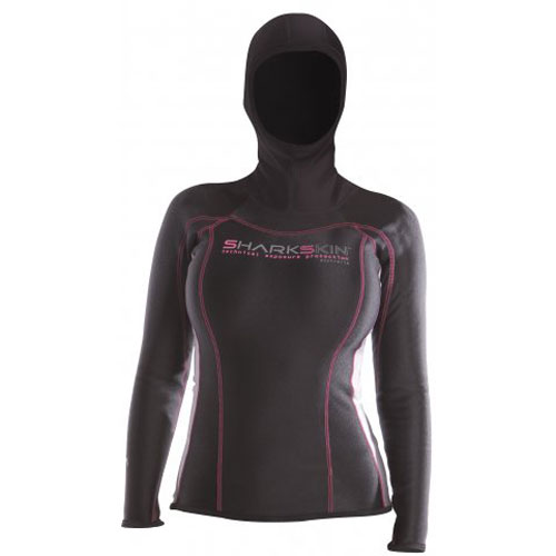 Sharkskin Chillproof Women's Hooded Long Sleeve Top