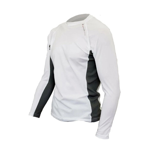 Sharkskin Rapid Dry Long Sleeve Shirt 5X-Large White