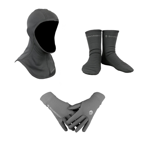 Sharkskin Titanium 2 Hood Gloves Socks Package