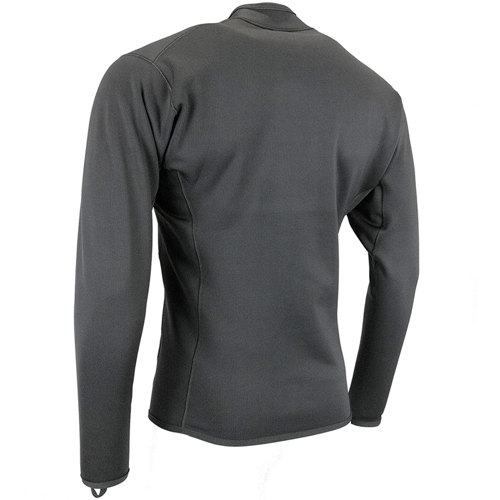 ロムスタイル② Sharkskin Titanium 2 Men's Front Zip Long Sleeve Top - Scuba