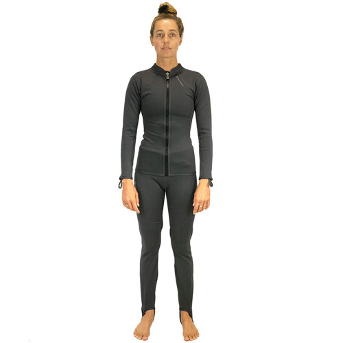 Sharkskin Titanium 2 Women's Front Zip Long Sleeve Top