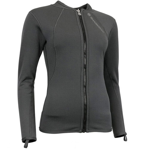 Sharkskin Titanium 2 Women's Front Zip Long Sleeve Top