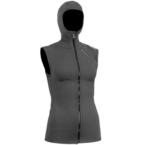 Sharkskin Titanium 2 Women's Front Zip Hooded Vest