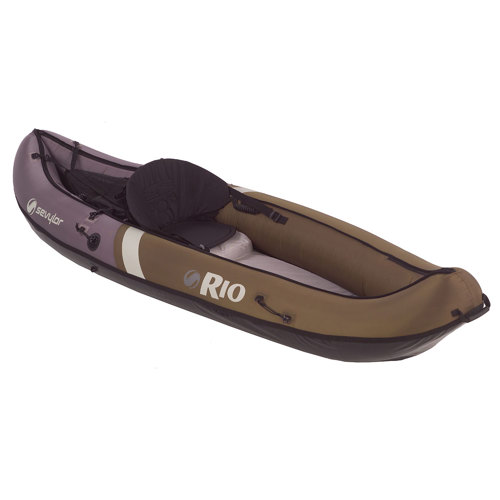 Sevylor Rio 1-Person Hunt Fish Olive/Khaki Canoe