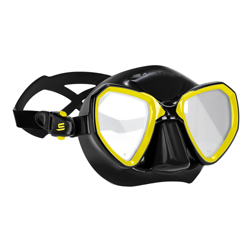 Salvimar Morpheus Anti-Fog Spearfishing Mask Black/Yellow