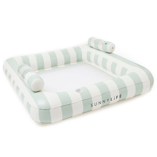 SUNNYLiFE The Vacay Soft Olive Luxe Twin Hammock Float