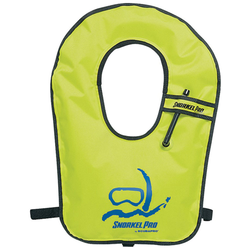Snorkelpro by Scubapro Currents Snorkel Vest, Yellow
