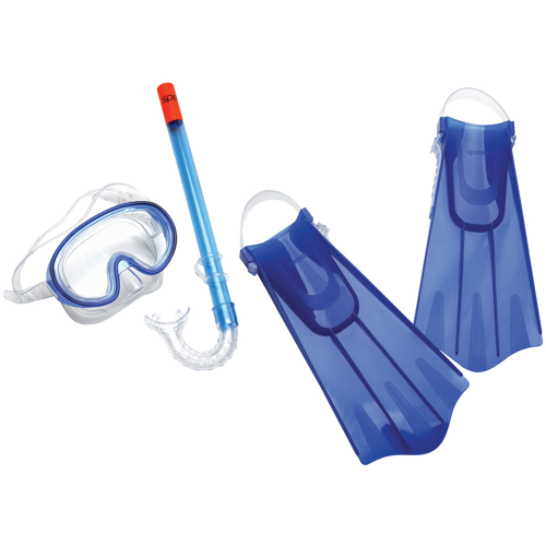 Speedo Kid's Aqua Quest Mask/Snorkel/Fin Set