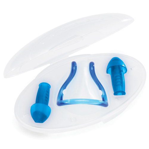 Speedo Profile Nose Clip/Ear Plug Set, Blue