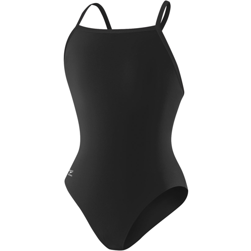 Speedo Women's Solid Powerflex Flyback Swimsuit
