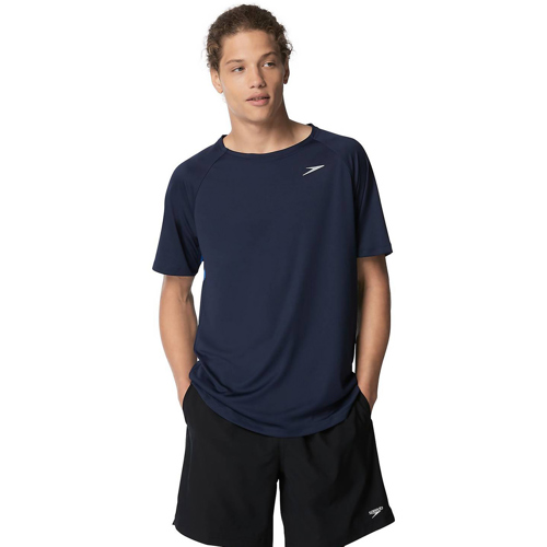 Speedo Short Sleeve Training Shirt Swim Top for Men
