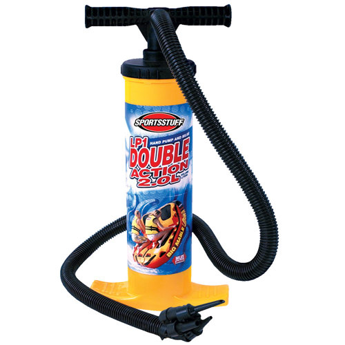 SportsStuff LP1 Double Action Hand Pump 571004 Scuba