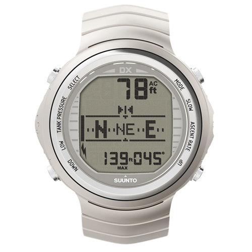Suunto DX Titanium Bracelet Computer with USB, Silver