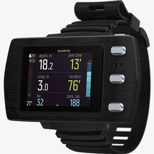 SUUNTO FL2003 EON STEEL （TANK PODセット） Suunto EON Steel Black Wrist Computer with Tank POD Transmitter
