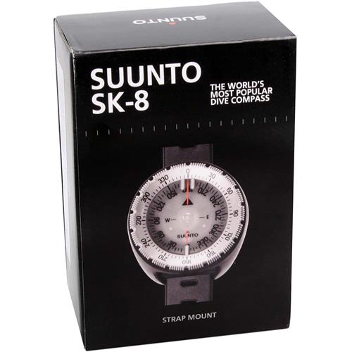 Suunto SK-8 Compass SK8 Scuba Diving Compass Bungee Mount 