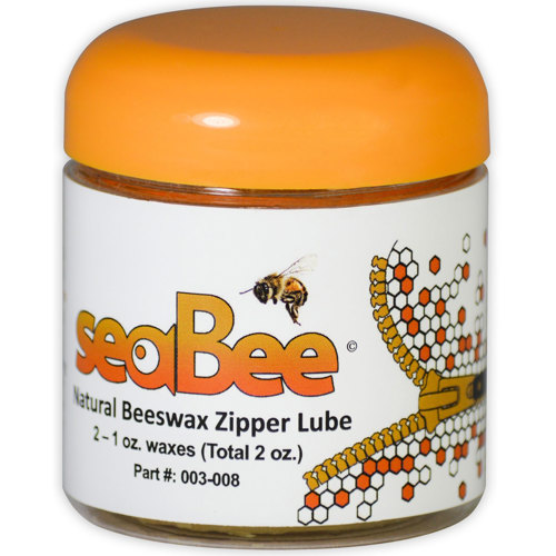 Seasoft SeaBee Natural Beeswax Zipper Lube