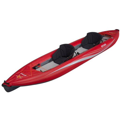 NRS Star Paragon Tandem Inflatable Kayak, Red