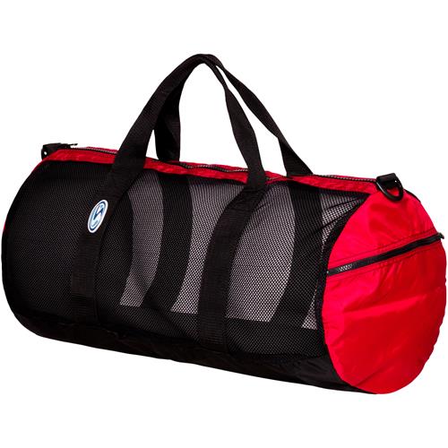 26" with Red Trim Stahlsac Mesh Duffel Bag 