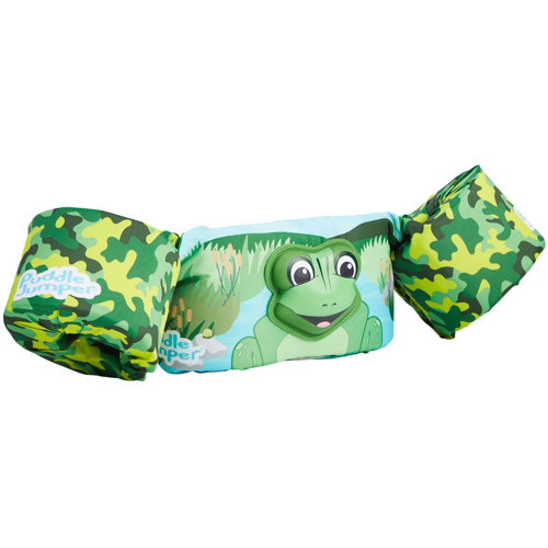 Stearns Puddle Jumper Kids Deluxe Life Vest, Forest Frog
