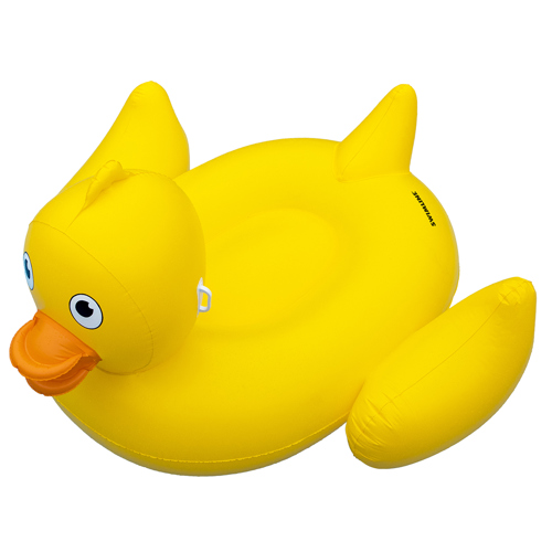 Swimline Giant Lucky Duck Inflatable Ride-On