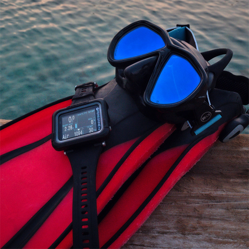 Shearwater Peregrine TX Wrist Dive Computer with Smart AI