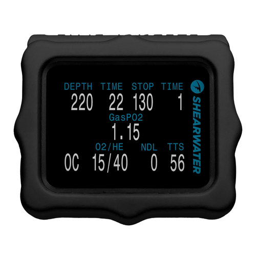 Shearwater Perdix Silicone Protective Case Black