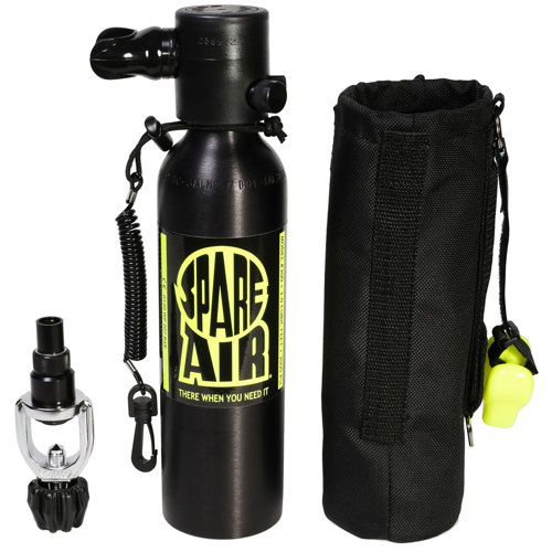 3 cu ft Spare Air Emergency Air Redundant Mini Scuba System Kit 