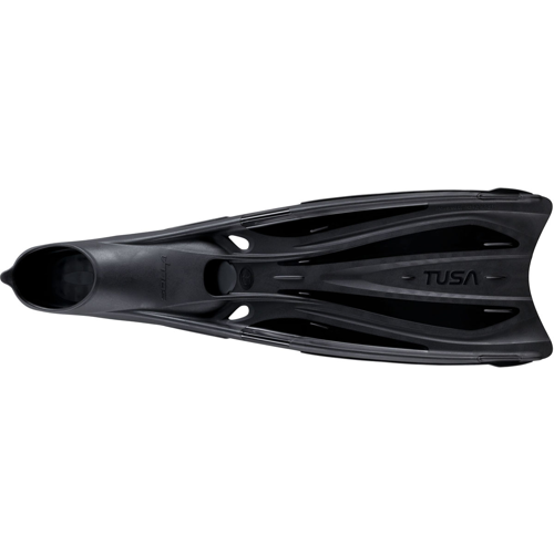 TUSA Solla Full Foot Fins X-Large BLACK