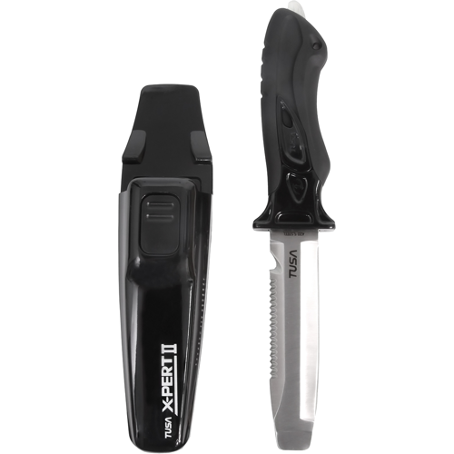 TUSA X-Pert 2 Knife, Blunt Tip BLACK