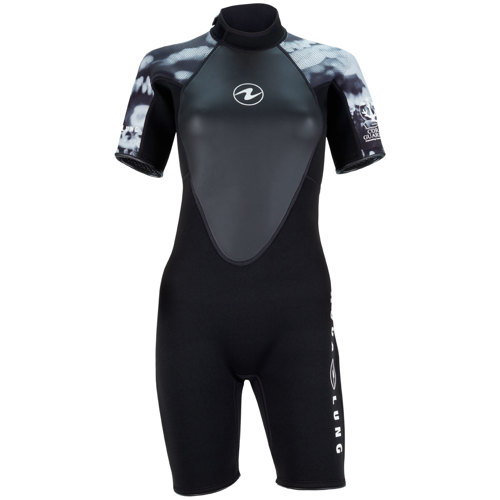 Aqualung 3mm Hydroflex Women's Shorty Wetsuit Scuba