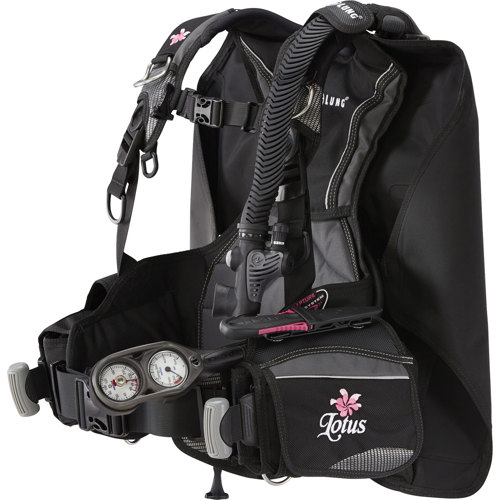 Aqualung Lotus BCD Medium Large Black/Charcoal/Pink