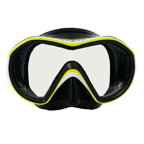 Aqualung Reveal X1 Mask Black/White/Yellow