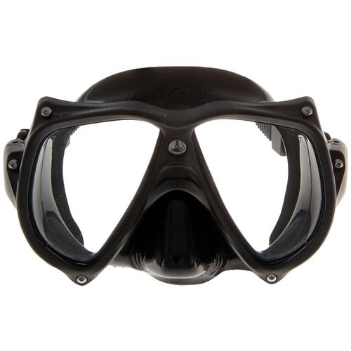 Aqua Lung Teknika Mask Black Scuba Diving for sale online 