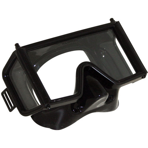 Aqualung Wraparound Mask, Black