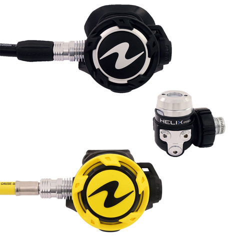 Aqualung Helix Pro DIN Regulator with Octopus